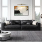 Glam Style Sectional Latex Upholstery Filled Faux Leather White/grey/black/orange Sofa Clearhalo 'furn' 'furn_sectionals' 'Furniture' 'furniture_sectionals' 'Living Room Furniture' 'Sectionals' 1200x1200_1dce0081-e66d-42d9-9398-edfb1f3ccce1