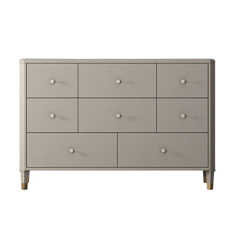 Contemporary Horizontal Double Dresser Storage Dresser with Drawers for Home Clearhalo 'Bedroom Furniture' 'Dressers & Chests' 'dressers_chests' 'furn' 'furn_dressers_chests' 'Furniture' 1200x1200_1dcf43e9-970e-4dc8-8b65-fea2bbf4ac39