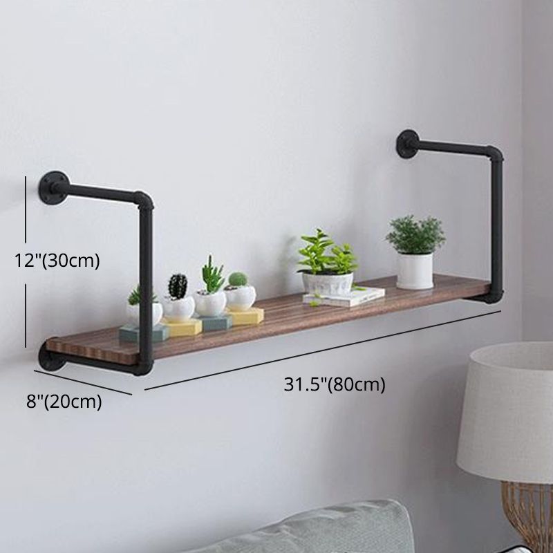 7.87"W Bookshelf Solid Wood Industrial Style Wall Mounted Bookcase for Home Office Clearhalo 'Bookcases' 'furn' 'furn_bookcases' 'Furniture' 'furniture_bookcases' 'kitchen' 'kitchen_bookcases' 'Living Room Furniture' 'Office Furniture' 1200x1200_1dd06197-3e38-48fd-96f2-8fa9c3122d98