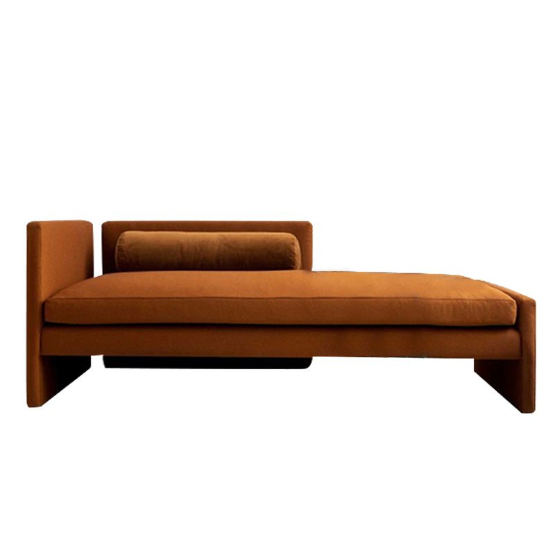 Living Room Chaise Square Arms Modern Style Chaise Lounge with Upholster Clearhalo 'Chairs & Seating' 'Chaise Lounge' 'chaise_lounge' 'furn' 'furn_chaise_lounge' 'Furniture' 'Living Room Furniture' 1200x1200_1dd2c352-182e-482b-b097-98993ee2fb00