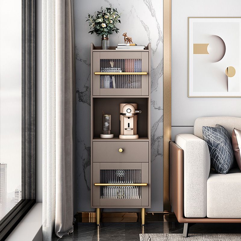 Modern Wood Accent Cabinet 15.74" Wide Storage Cabinet with 2 Doors Clearhalo 'Cabinets & Chests' 'cabinets_chests' 'furn' 'furn_cabinets_chests' 'Furniture' 'Living Room Furniture' 1200x1200_1dd2e4ee-fc8b-476c-87fa-38660911287a