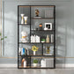 Manufactured Wood Shelf Etagere Bookshelf Modern Iron Frame Bookshelf for Office Clearhalo 'Bookcases' 'furn' 'furn_bookcases' 'Furniture' 'furniture_bookcases' 'kitchen' 'kitchen_bookcases' 'Living Room Furniture' 'Office Furniture' 1200x1200_1dd56a6c-e34d-4aed-b32b-2286d0f3c3c6
