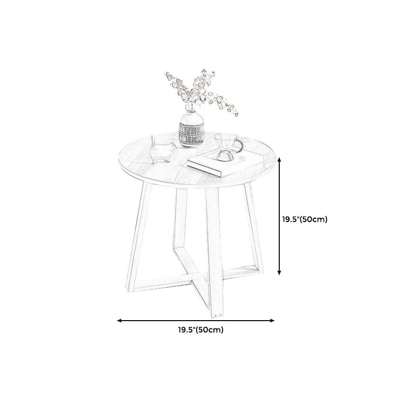 21.7" Wood Accent Accent Side Table, Solid Wood in Natural Finish Clearhalo 'Coffee & Accent Tables' 'End & Side Tables' 'end_side_table' 'end_side_tables' 'furn' 'furn_end_side_tables' 'Furniture' 'furniture_end_side_table' 'Living Room Furniture' 1200x1200_1dd83870-4500-4c89-8fe3-79680584b87e