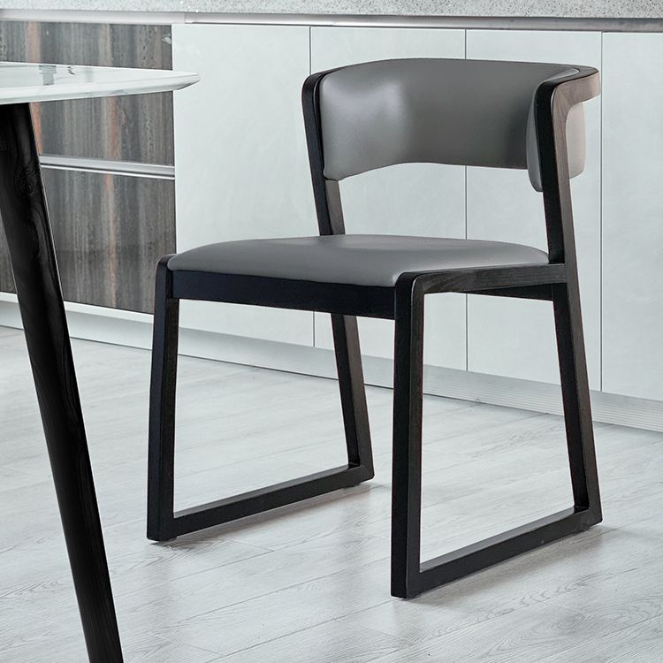 Traditional Wood Dining Side Chair Open Back Dining Side Chair for Home Use Clearhalo ' kitchen&dining_furn' 'Dining Chairs' 'Dining Tables & Seating' 'dining_chair' 'furn' 'furn_dining_chair' 'Furniture' 'furniture_dining_chair' 'Kitchen & Dining Furniture' 'kitchen' 1200x1200_1dd9996c-2a8f-49c2-9c91-c50a91f736b3
