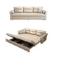 Modern Sleeper Sofa Flared Arms Futon Sleeper Sofa Bed with Storage