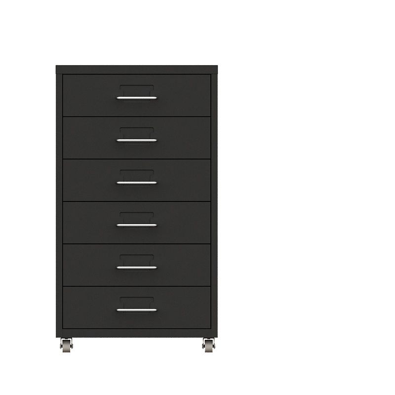 Contemporary Steel Filing Cabinet File Pedestal File Cabinet with Drawers Clearhalo 'Filing Cabinets' 'filling_cabinets' 'furn' 'furn_filling_cabinets' 'Furniture' 'Office Furniture' 1200x1200_1de2f1a3-2960-4076-b7c3-3bab07047e82