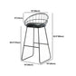 Industrial Wooden Bar Table Set 1/2/5 Pieces Rectangle Bar Table with High Stools