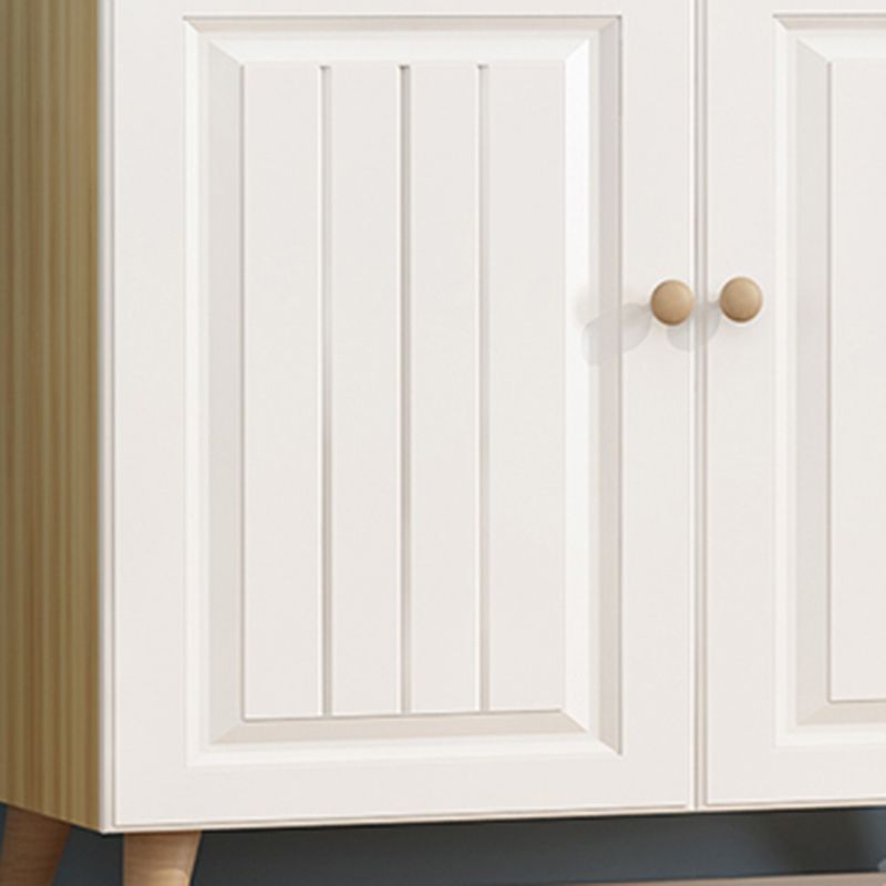 Contemporary Style Wood Adjustable Shelving Buffet Sideboard with Cabinets Clearhalo 'buffet_sideboard' 'Buffets & Sideboards' 'furn' 'furn_buffet_sideboard' 'Furniture' 'Kitchen & Dining Furniture' 1200x1200_1de4b227-854b-49ab-bf76-7e6792dbf7c2