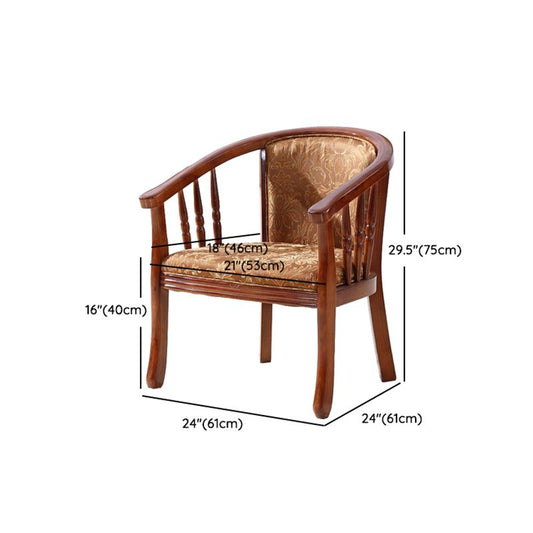 Silla de comedor de estilo tradicional silla de comedor de madera maciza para hotel