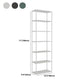 Modern Open Storage Bookcase 9.8" W Iron Frame Bookshelf with Shelves Clearhalo 'Bookcases' 'furn' 'furn_bookcases' 'Furniture' 'Office Furniture' 1200x1200_1de6fee1-9b39-49db-9051-064a8701deec
