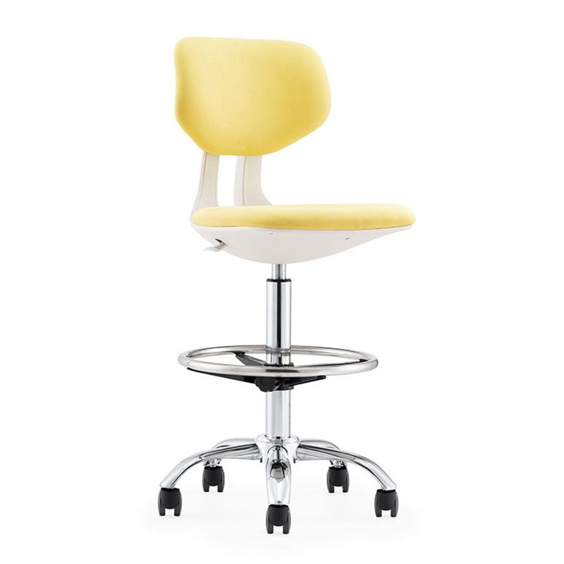 15" brede moderne bureaustoel met schuifbare bureaustoel met lage rugleuning