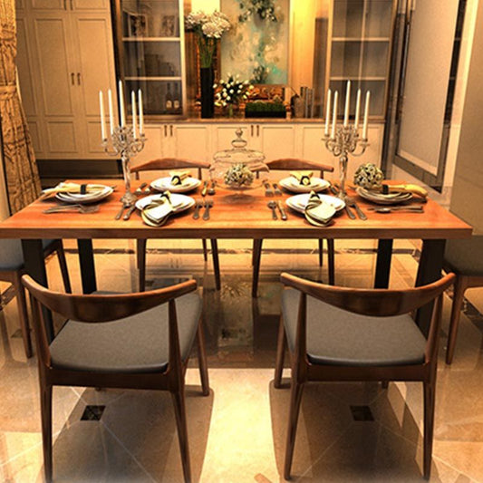 工業1/2/7ピースダイニングセットウッドダイニング家具用