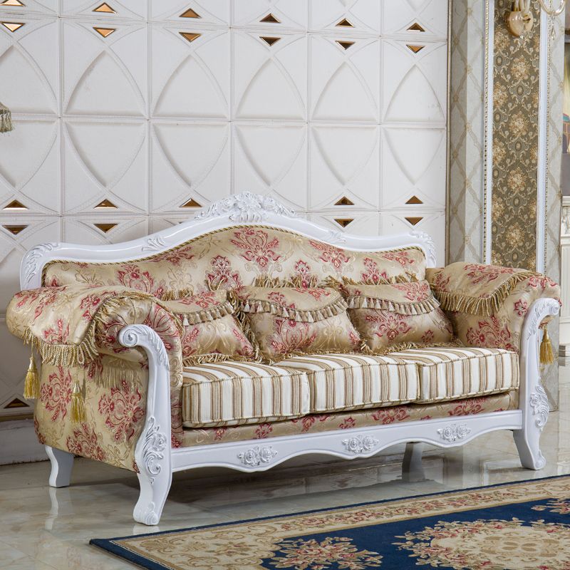 Contemporary Standard Rolled Arm Velvet Sofa Couch for Three People Clearhalo 'furn' 'furn_sofas' 'Furniture' 'furniture_sofas' 'Living Room Furniture' 'Sofa' 'sofas' 1200x1200_1ded72b3-e905-47a2-a504-2f85b5ed631a