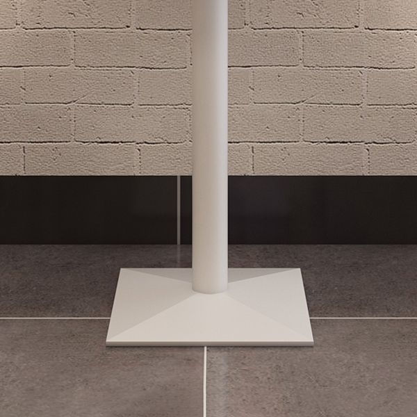 Metal Industrial Square Dining Table Pine Solid Wood Top Table with Pedestal Base Clearhalo 'Dining Tables & Seating' 'Dining Tables' 'dining_table' 'furn' 'furn_dining_table' 'Furniture' 'Kitchen & Dining Furniture' 1200x1200_1def7363-7d09-468c-aad4-f247f4a159be