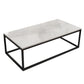 Marble Metal Frame Coffee Table Luxurious Rectangular Cocktail Table Clearhalo 'Coffee & Accent Tables' 'Coffee Tables' 'coffee_tables' 'furn' 'furn_coffee_tables' 'Furniture' 'Living Room Furniture' 1200x1200_1df012de-09ca-419b-9f1c-a766451b7783