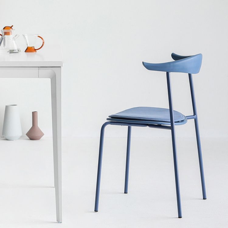 Minimalist Style Open Back Dining Side Chair Armless Dining Side Chair for Home (Set of 2) Clearhalo ' kitchen&dining_furn' 'Dining Chairs' 'Dining Tables & Seating' 'dining_chair' 'furn' 'furn_dining_chair' 'Furniture' 'furniture_dining_chair' 'Kitchen & Dining Furniture' 'kitchen' 1200x1200_1df0b08a-c017-4e1c-ba2d-d6492c7fec1a