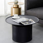 Couchtisch aus Metall mit Tablettplatte, Mid-Century Modern, Sockel-Cocktailtisch