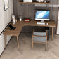 Scrivania per uffici a forma di L semplice da 29,6 pollici per la casa per camera da letto e soggiorno