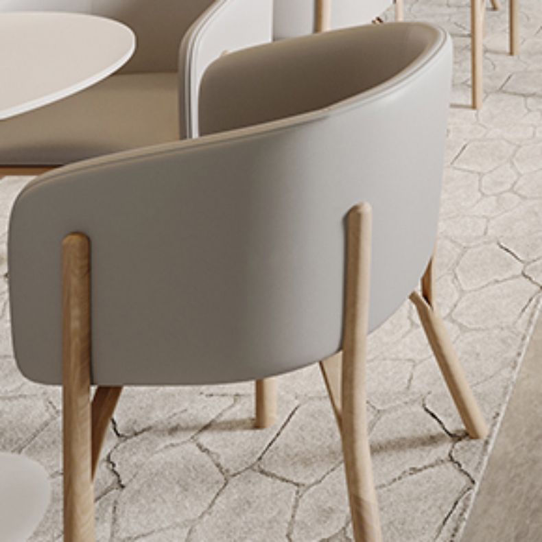 キッチン用のモダンな丸いダイニングテーブルセット1/3ピースダイニングセット