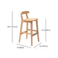 Solid Wood Modern Bar Stool Square Low Back Indoor Stool with Wood Legs Clearhalo 'Bar Furniture' 'Bar Stools' 'bar_stools' 'furn' 'furn_bar_stools' 'furniture_bar_stools' 'Kitchen & Dining Furniture' 'kitchen&dining_furn' 'kitchen' 'kitchen_furn' Furniture' 1200x1200_1df1c572-1f8f-4f3d-ad4e-e59afabc5f69