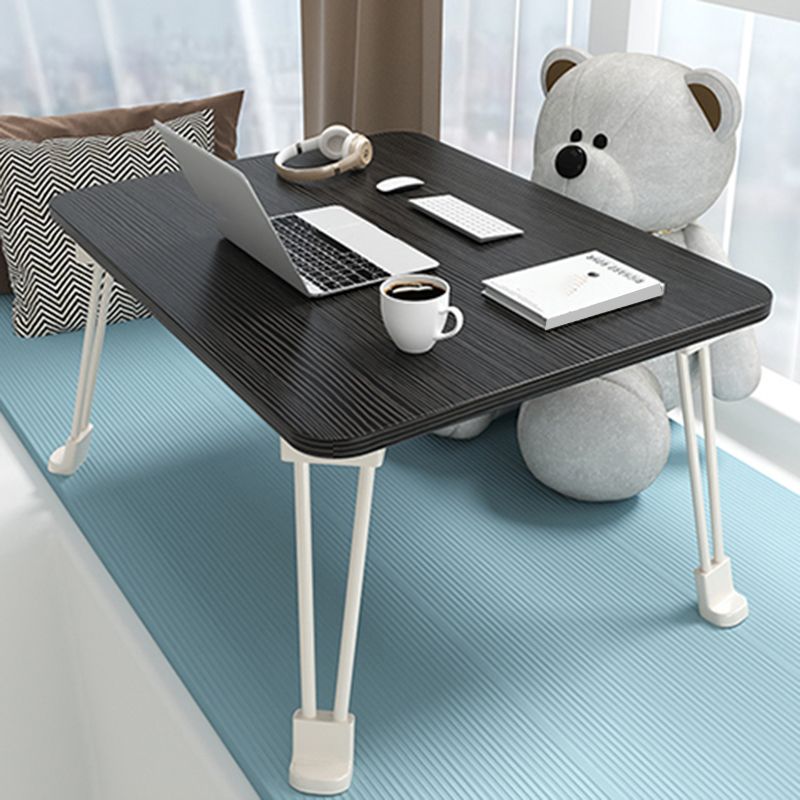 Scrivania per ufficio in legno ingegnerizzato contemporaneo rettangolo metallica pieghevole scrivania