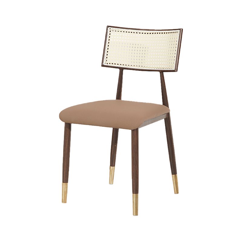 Nordic Style Dining Chairs Open Back Armless Chair for Kitchen with Metal Legs Clearhalo ' kitchen&dining_furn' 'Dining Chairs' 'Dining Tables & Seating' 'dining_chair' 'furn' 'furn_dining_chair' 'Furniture' 'furniture_dining_chair' 'Kitchen & Dining Furniture' 'kitchen' 1200x1200_1df576a7-4959-4dc6-a71a-8bc6d16782e1