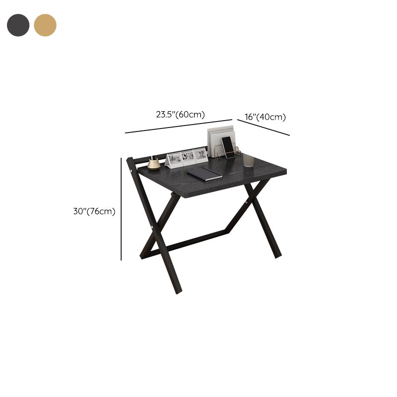 Modern Folding Writing Desk Trestle Base Dormitory Office Desk Clearhalo 'furn' 'furn_office_desk' 'Furniture' 'Office Desks' 'Office Furniture' 'office_desk' 1200x1200_1df98507-f6ce-490f-b062-16b446737fd7