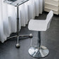Industrial Backrest Armless Counter Stool Adjustable Iron Stool with Plastic Cushion