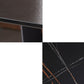 Black Stone Top Dining Table Set with Gray Chairs 1/4/5/7 Pieces Modern Dinette Set Clearhalo 'Dining Room Sets' 'Dining Tables & Seating' 'dining_room_set' 'furn' 'furn_dining_room_set' 'Furniture' 'Kitchen & Dining Furniture' 1200x1200_1dfc8812-4bf8-4759-b4a4-798366f55acc
