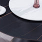 Traditional Luxury Dining Room Table Rectangle Sintered Stone Table with Pedestal Base Clearhalo ' dining_table' 'Dining Tables & Seating' 'Dining Tables' 'furn' 'furn_dining_table' 'Furniture' 'furniture_dining_table' 'Kitchen & Dining Furniture' 'kitchen&dining_furn' 'kitchen' 'kitchen_dining_table' 1200x1200_1dff05f9-59e4-46c2-a005-5faf52e9ec73