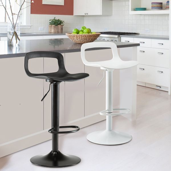 Industrial Style Bar-stool PP Seat with Swivel for Kitchen Bar Clearhalo 'Bar Furniture' 'Bar Stools' 'bar_stools' 'furn' 'furn_bar_stools' 'furniture_bar_stools' 'Kitchen & Dining Furniture' 'kitchen&dining_furn' 'kitchen' 'kitchen_furn' Furniture' 1200x1200_1dff7f81-8085-46c3-9fc2-375963072784