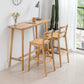 Modern Armless Backrest Counter Stool Wood Cafe Bar Stool with Cushion Clearhalo 'Bar Furniture' 'Bar Stools' 'bar_stools' 'furn' 'furn_bar_stools' 'furniture_bar_stools' 'Kitchen & Dining Furniture' 'kitchen&dining_furn' 'kitchen' 'kitchen_furn' Furniture' 1200x1200_1e00335e-b582-4da1-9979-6a121f86cec8