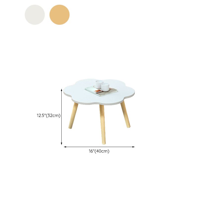 Modern Wood Side Table Bedroom No Distressing End Table with 4 Legs Clearhalo 'Coffee & Accent Tables' 'Coffee Tables' 'coffee_tables' 'furn' 'furn_coffee_tables' 'Furniture' 'Living Room Furniture' 1200x1200_1e028362-0131-4f06-be09-3f77d9ec13a9