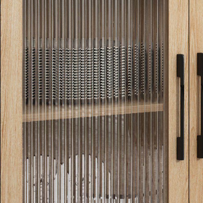 Sideboard del tavolo del server di legno moderno con cassetti/armadi per la casa