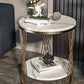 Glam Stone Accent Table Table Table