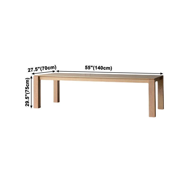 Simplicity Rectangle Dining Table Pine Solid Wood Table with 4 Legs for Dining Room Clearhalo ' dining_table' 'Dining Tables & Seating' 'Dining Tables' 'furn' 'furn_dining_table' 'Furniture' 'furniture_dining_table' 'Kitchen & Dining Furniture' 'kitchen&dining_furn' 'kitchen' 'kitchen_dining_table' 1200x1200_1e17901b-609f-4885-9b1f-4617cb67cd42