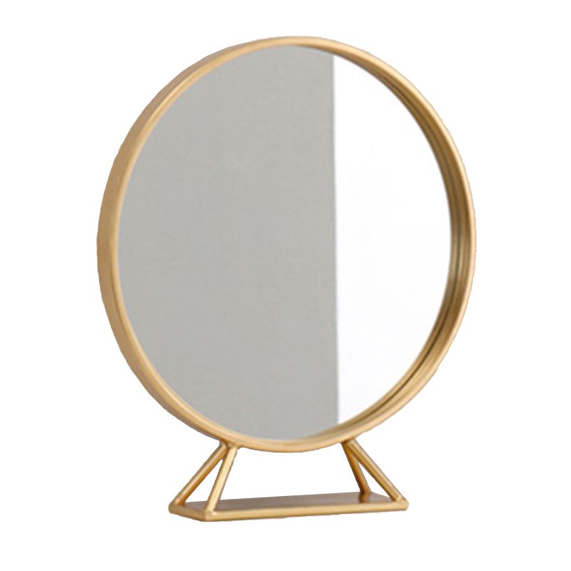 Contatore per trucco bianco brillante 15,74 "tavoli da vanità larghi con 2 cassetti