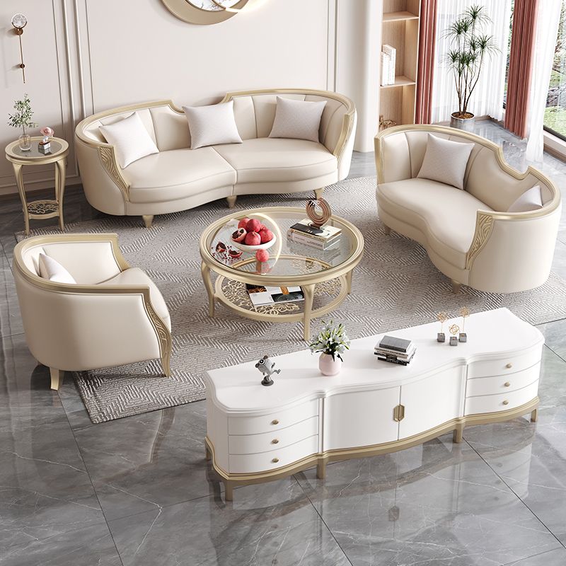 Canapé de salon scandinave authentique smoking en cuir