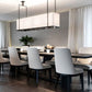 Contemporary Dining Chairs Upholstered Chairs with Solid Wood Base Clearhalo 'Dining Chairs' 'Dining Tables & Seating' 'dining_chair' 'furn' 'furn_dining_chair' 'Furniture' 'Kitchen & Dining Furniture' 1200x1200_1e187bcd-0ac2-42cc-83c2-668be9b4cf2d