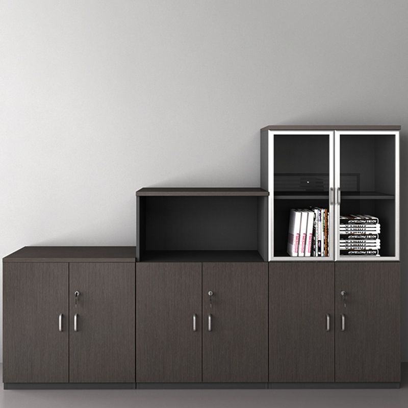 Mobile moderno archiviazione in stile mobile in legno verticale con archiviazione di bloccaggio