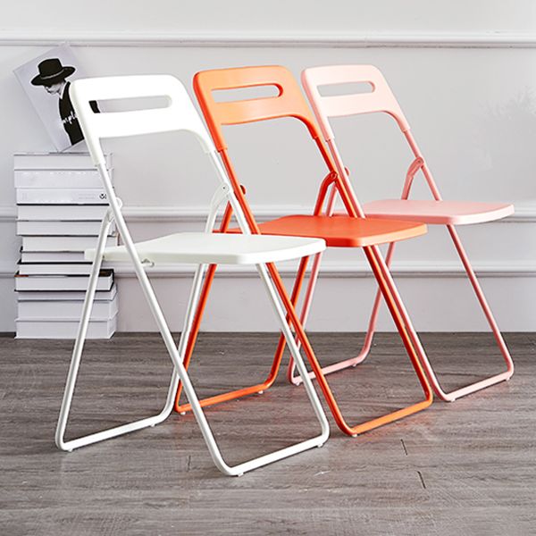 Modern Indoor-Outdoor Metal Side Chair Folding Armless Dining Side Chair Clearhalo ' kitchen&dining_furn' 'Dining Chairs' 'Dining Tables & Seating' 'dining_chair' 'furn' 'furn_dining_chair' 'Furniture' 'furniture_dining_chair' 'Kitchen & Dining Furniture' 'kitchen' 1200x1200_1e1cc7e4-b80c-4c3d-a958-5a51eb361020