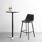 Contemporary Leather Bar Height Stool Metal Base Bar Stool for Living Room