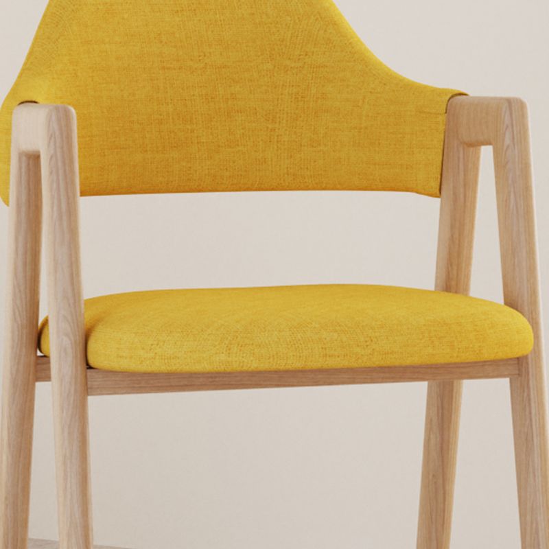 Modern Metal Chair Open Back Kitchen Dining Arm Chair for Dinning Room Clearhalo 'Dining Chairs' 'Dining Tables & Seating' 'dining_chair' 'furn' 'furn_dining_chair' 'Furniture' 'Kitchen & Dining Furniture' 1200x1200_1e225f8f-b319-48d4-aac6-fd8ef59bf839