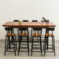 Industrial 1/2/9 Pieces Solid Wood Bar Table Set Rectangular Counter Set for Home Use Clearhalo 'Bar Furniture' 'furn' 'furn_home_bar_bar_sets' 'Furniture' 'Home Bars & Bar Sets' 'home_bar_bar_sets' 'Kitchen & Dining Furniture' 1200x1200_1e229e00-2529-46bd-acfc-52e82cd31163