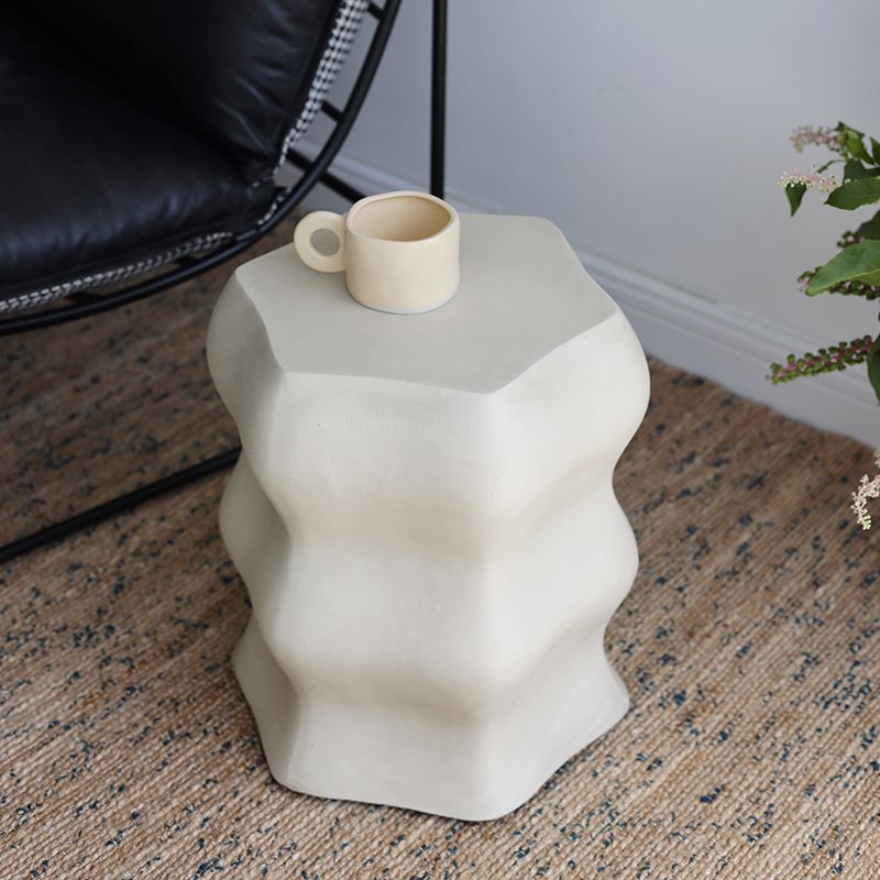 14.6" Wide Metal Block Side Table Geometric Sofa Side Accent Table Clearhalo 'Coffee & Accent Tables' 'End & Side Tables' 'end_side_tables' 'furn' 'furn_end_side_tables' 'Furniture' 'Living Room Furniture' 1200x1200_1e2b3d88-f586-484c-a241-ca038a01cc2c