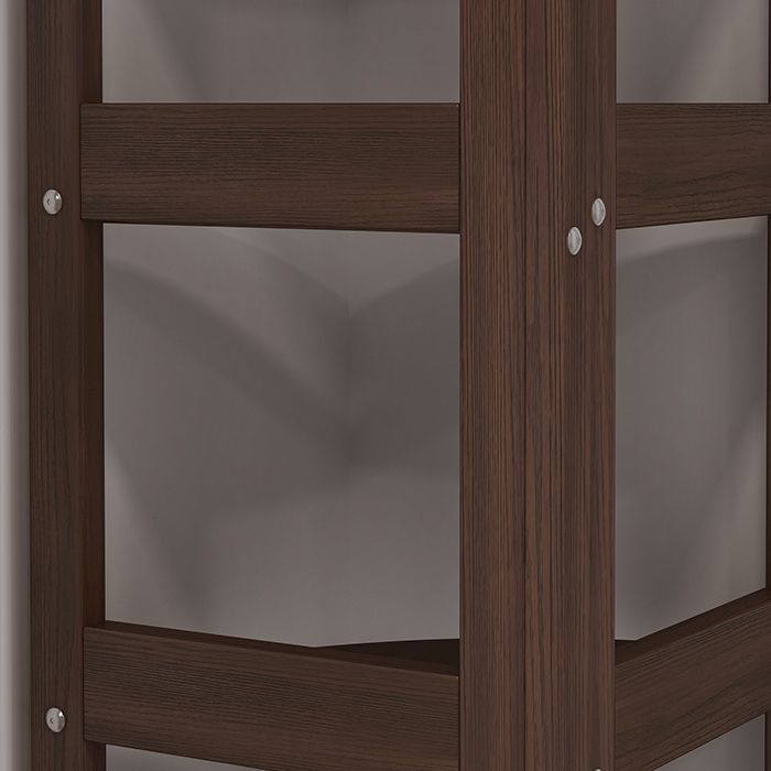 Corner Book Shelf Vertical Modern Shelf Bookcase for Study Room