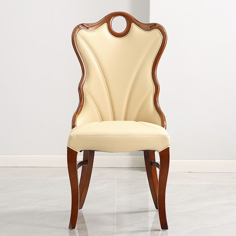 Upholstered Armless Dining Chairs Contemporary Kitchen Side Chair Clearhalo 'Dining Chairs' 'Dining Tables & Seating' 'dining_chair' 'furn' 'furn_dining_chair' 'Furniture' 'Kitchen & Dining Furniture' 1200x1200_1e2e58b8-b02e-49ae-ae26-8c39431082b3