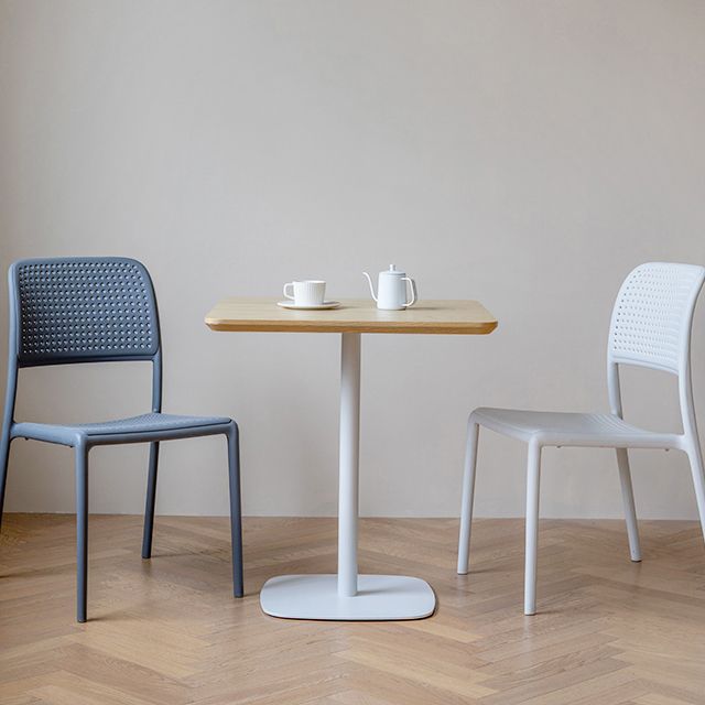 Industrial Style Solid Wood Dining Table Square Table with Metal Base for Dinning Room Clearhalo ' dining_table' 'Dining Tables & Seating' 'Dining Tables' 'furn' 'furn_dining_table' 'Furniture' 'furniture_dining_table' 'Kitchen & Dining Furniture' 'kitchen&dining_furn' 'kitchen' 'kitchen_dining_table' 1200x1200_1e2f81e9-6593-4f6d-a220-e43f17d18a44