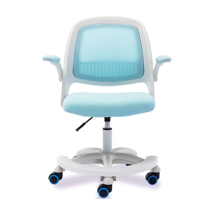 Mid Back Swivel Chair Home Padded Arms Office Chair with Wheels Clearhalo 'furn' 'furn_office_chair' 'Furniture' 'Office Chairs' 'Office Furniture' 'office_chair' 1200x1200_1e3058e5-b38c-425b-a49a-46116a8a6b2e