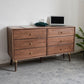 Traditional Horizontal Double Dresser Wood Storage Bachelor Chest for Bedroom Clearhalo 'Bedroom Furniture' 'Dressers & Chests' 'dressers_chests' 'furn' 'furn_dressers_chests' 'Furniture' 1200x1200_1e3173a0-246b-4040-ac2c-1fe9770b5d08